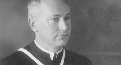 Porträt des Augustiner-Chorherren Pius Parsch