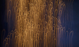 „Mit Licht gezeichnet“ - das neu gestaltete Fastentuch des Künstlers Harald Woschitz