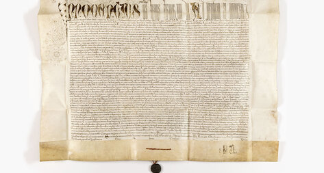 Heiligsprechungsurkunde Leopolds III.