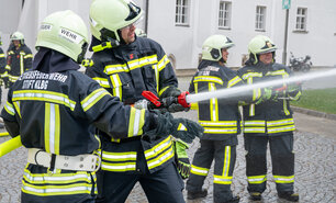 Stiftsfeuerwehr Löschübung