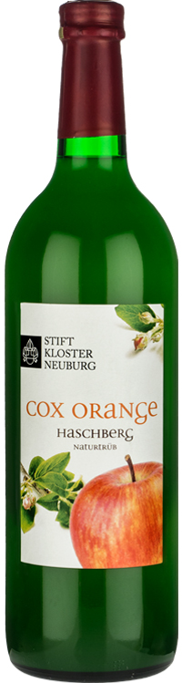 Stift Klosterneuburg Apfelsaft Cox Orange von der Lage Haschberg in der 0,75l Flasche