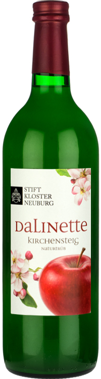 Stift Klosterneuburg Apfelsaft Dalinette von der Lage Kirchensteig in der 0,75l Flasche