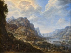 GM 160 Rheinlandschaft Herman Saftleven