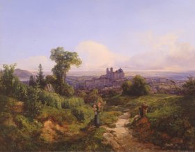 GM 195 Blick auf Klosterneuburg - Anton Hansch