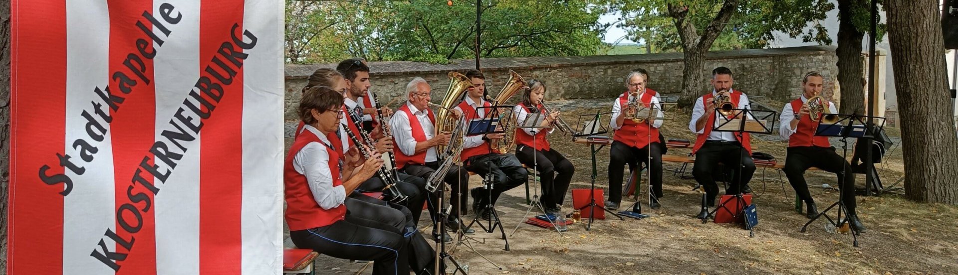 Musiker der Stadtkapelle Klosterneuburg