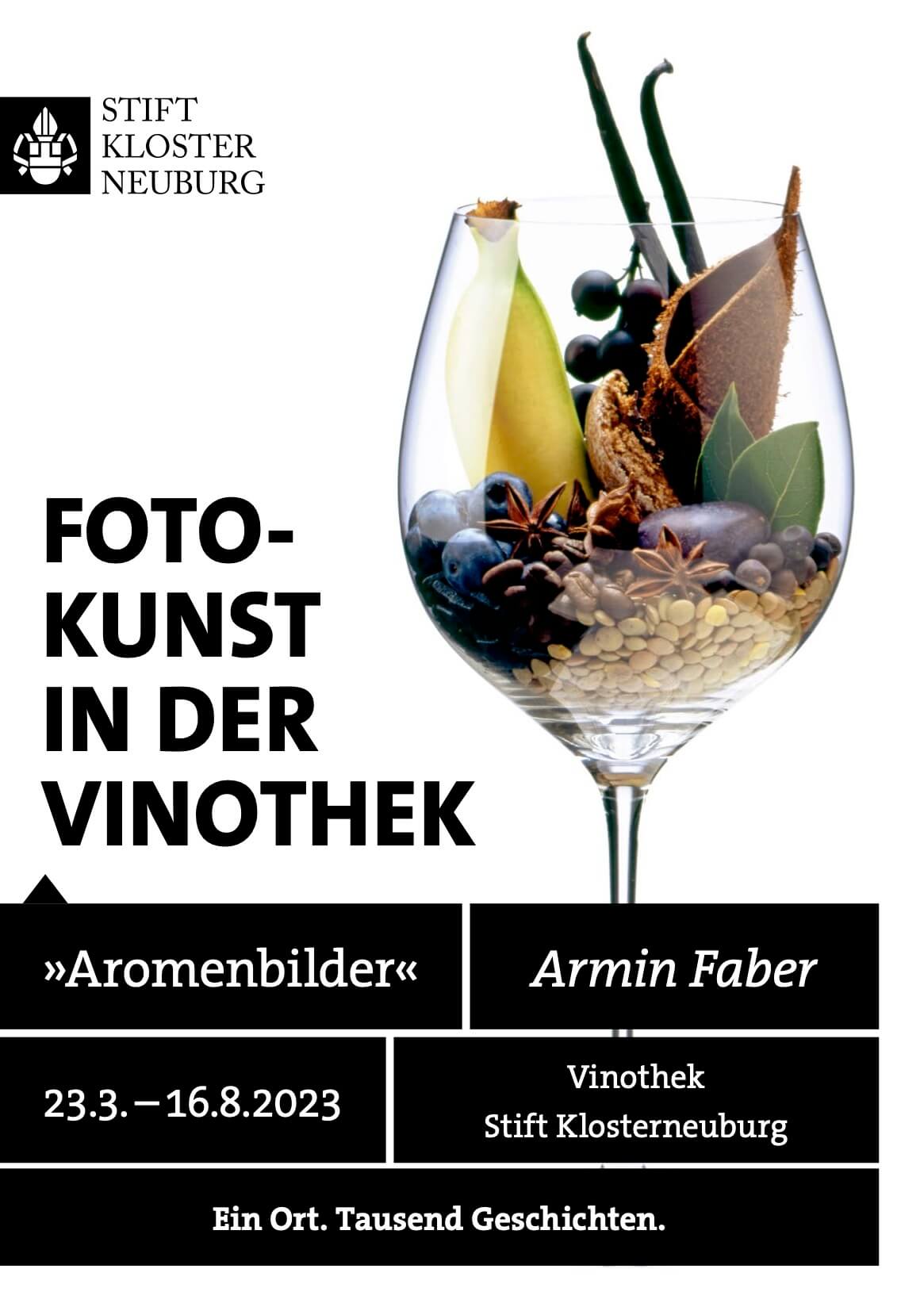 Einladung zur Fotoausstellung von Armin Faber